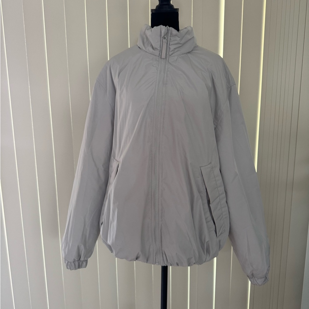 H&M Light Gray Windbreaker Jacket